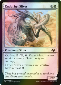 MTG Enduring Sliver Foil ** Modern Horizons ** English - Image 1