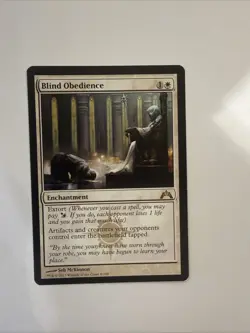 Blind Obedience Gatecrash Regular, Lightly Played, MTG, Free Shipping - Image 1