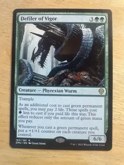 Defiler of Vigor - Dominaria United DMU - Rare - MTG Magic Pack fresh - Image 1