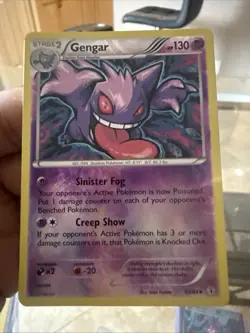 Pokemon Gengar Reverse Holo Rare TCG Card Generations 35/83 Nm/M - Image 1
