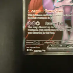 Pokemon Mewtwo EX TCG Team Rockets 213/182 Full Art Destined Rivals - Image 4