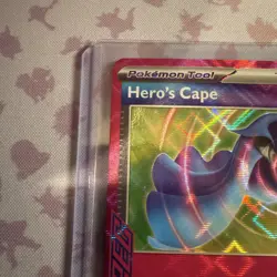 Hero's Cape 152/162 *Ace Spec Rare* *Temporal Forces* Pokemon TCG - Image 3