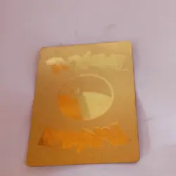 fan made Pokemon Mewtwo GX SM196 SM Promo Metal Holo Card - Image 3