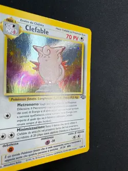 Pokemon Clefable 1/64 Jungle Rara Holo Unlimited Wizards ITA Carte Vintage - Image 5
