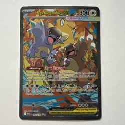 2025 Pokemon Mega Evolution Mega Kangaskhan EX SIR 182/132 Free Shipping - Image 1