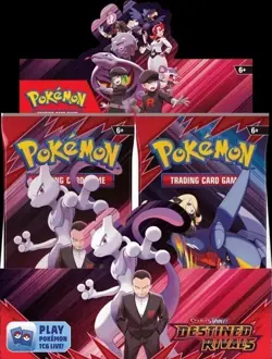 1x Pokemon Destined Rivals Booster Box CASES Factory Sealed (6 Boxes) - Image 5