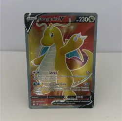 Pokemon Dragonite V 191/203 Evolving Skies Ultra Rare Holo Basic 230 HP English - Image 1