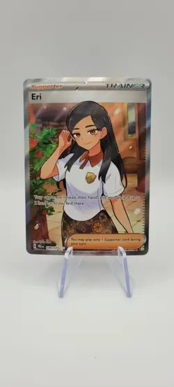 Pokemon TCG: Eri 136/131 Ultra Rare - Sv: Prismatic Evolutions Holo NM - Image 1