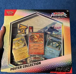 Pokemon TCG SV8.5 Prismatic Evolutions Poster Collection Box Factory Sealed - Image 1