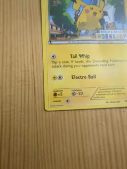 Pokemon TCG Pikachu Build-A-Bear Workshop Promo 20/108 Promo Promo MP - Image 3