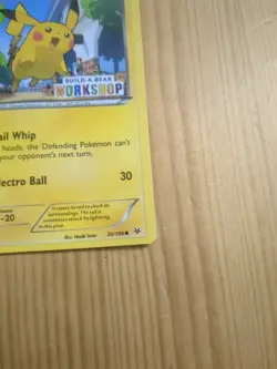 Pokemon TCG Pikachu Build-A-Bear Workshop Promo 20/108 Promo Promo MP - Image 4