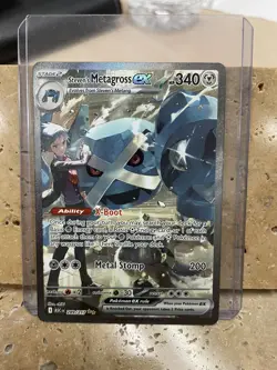 Pokemon TCG Steven's Metagross EX Ascended Hero’s Special Illustration Rare #289 - Image 1