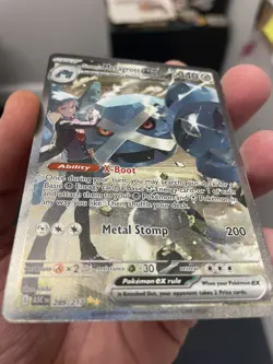 Pokemon TCG Steven's Metagross EX Ascended Hero’s Special Illustration Rare #289 - Image 2
