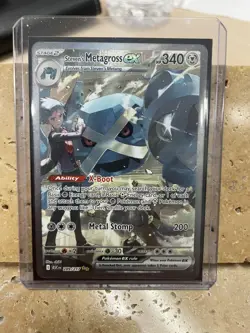Pokemon TCG Steven's Metagross EX Ascended Hero’s Special Illustration Rare #289 - Image 4