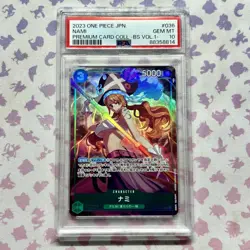 Nami OP02-036 PSA 10 SR Premium Collection Promo One Piece Card UK SELLER - Image 1