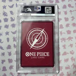 PSA 10 Nami OP03-040 Leader Parallel Mighty Enemies One Piece Card 2023 Japanese - Image 3