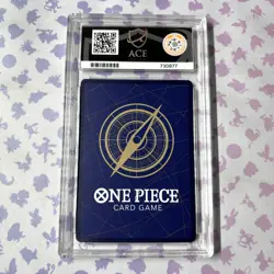 Monkey D Luffy P-080 ACE 10 Promo Mos Burger ONE PIECE Card 2024 Perfect 10 - Image 2