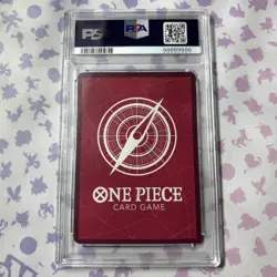 Monkey D Luffy OP01-003 PSA 10 Leader Parallel Romance Dawn One Piece Card UK - Image 3