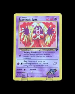 Sabrina's Jynx 59/132 Gym Heroes - Uncommon Pokemon Card - NM/Mint - Image 1