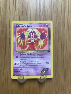 Sabrina's Jynx 59/132 Gym Heroes - Uncommon Pokemon Card - NM/Mint - Image 2