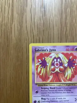 Sabrina's Jynx 59/132 Gym Heroes - Uncommon Pokemon Card - NM/Mint - Image 3