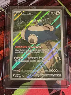 Snorlax 051 Sv: Scarlet & Violet Promo Cards Holo - Image 1