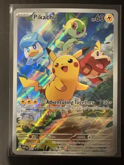 Pikachu 027 Sv: Scarlet & Violet Promo Cards Holo - Image 1