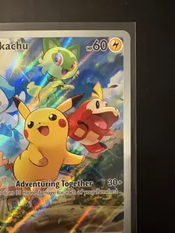 Pikachu 027 Sv: Scarlet & Violet Promo Cards Holo - Image 3