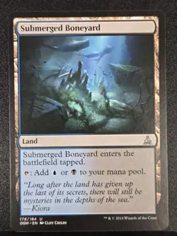 Submerged Boneyard Oath of the Gatewatch Magic The Gathering NM - Image 1