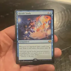 Rhystic Study Jumpstart 2022 Regular Blue Rare Enchantment Wizards 114 English - Image 1