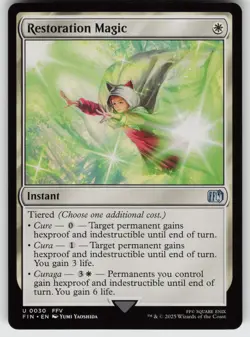 Restoration Magic U FINAL FANTASY 30 MTG - Image 1