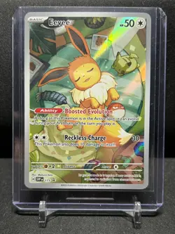 Eevee SVP 173 Pokemon 2023 Scarlet & Violet Black Star Promo NM - Image 1