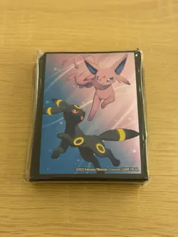 Umbreon & Espeon - Pokemon Prismatic Premium Collection Sleeves, Figure, and Pin - Image 2