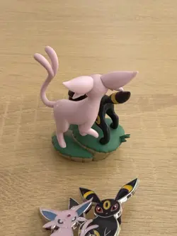 Umbreon & Espeon - Pokemon Prismatic Premium Collection Sleeves, Figure, and Pin - Image 5