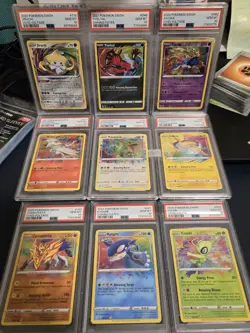 Pokemon Amazing Rare Complete Set PSA 10 Vivid Voltage And Shining Fates - Image 1