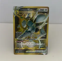 Pokemon Arceus VSTAR Ultra Rare 123/172 Brilliant Stars 280 HP Holo - Image 1