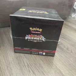 Pokemon TCG Prismatic Evolutions Tech Sticker Collection 12ct Sealed Case - Image 4