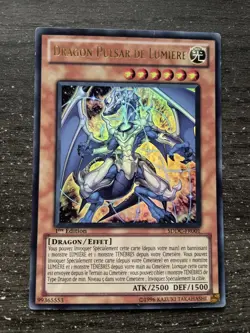 CARTE YU-GI-OH! DRAGON PULSAR DE LUMIERE 1ST SDDC-FR001 EXCELLENT FR - Image 1