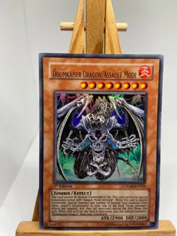 Doomkaiser Dragon/Assault Mode - Ultra Rare 1st Edition CRMS-EN019 - LP - YuGiOh - Image 1