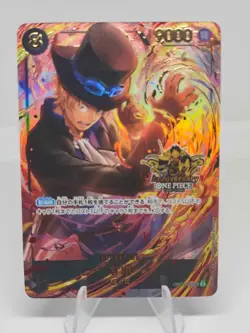 Sabo OP07-118 SEC ONE PIECE Card Game 3rd ANNIVERSARY SET Japanese 2025 NM - Image 1