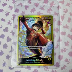 ST29-001 Monkey D Luffy Leader - Starter Deck Egghead One Piece Card Game NM - Image 1