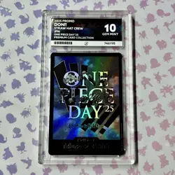 DON!! Card One Piece Day 25 ACE 10 2025 Promo Premium Card Collection Perfect 10 - Image 1