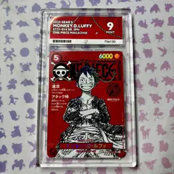 Monkey D Luffy ST21-014 ACE 9 One Piece Magazine Vol. 20 PROMO UK SELLER - Image 1