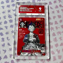 Monkey D Luffy ST21-014 ACE 9 One Piece Magazine Vol. 20 PROMO UK SELLER - Image 5
