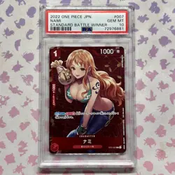 Nami ST01-007 Standard Battle Winner Promo One Piece TCG PSA 10 UK Seller - Image 1