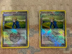 Volkner's Philosophy 98/111 Pokemon Rising Rivals Holo Card League Promo Mint x2 - Image 1