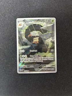Pokemon TCG Paradox Rift Crustle Rare Card 183/182 Secret Illustration 2023 Sir - Image 1