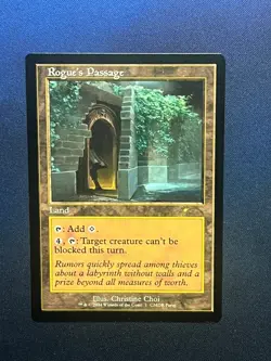 MTG Rogue's Passage Retro Frame WPN & Gateway Promos WPN Magic the Gathering TCG - Image 1