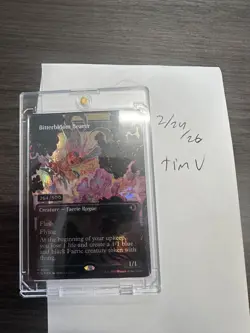 Magic: The Gathering Bitterbloom Bearer Serial Numbered Foil ECL 264/500 M0352 - Image 1