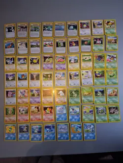 Pokemon Vintage Sammlung 2000 Neo Genesis 61Karten Deutsch guter Zustand - Image 1